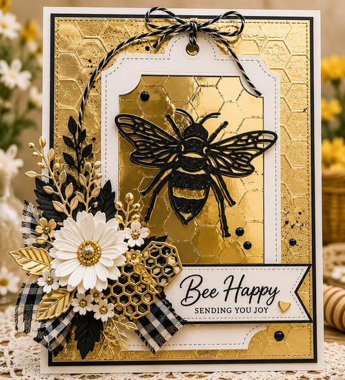 Bee Metal Die Cut | Scrapbooking Card Making