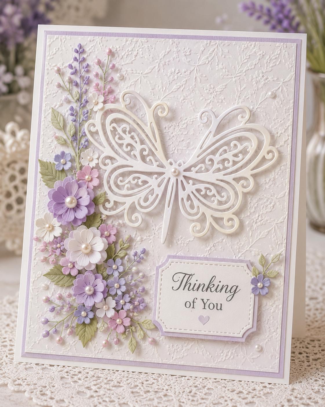 Butterfly Metal Die Cut | Scrapbooking, Card Making (9.3x7cm/3.7x2.8inch)