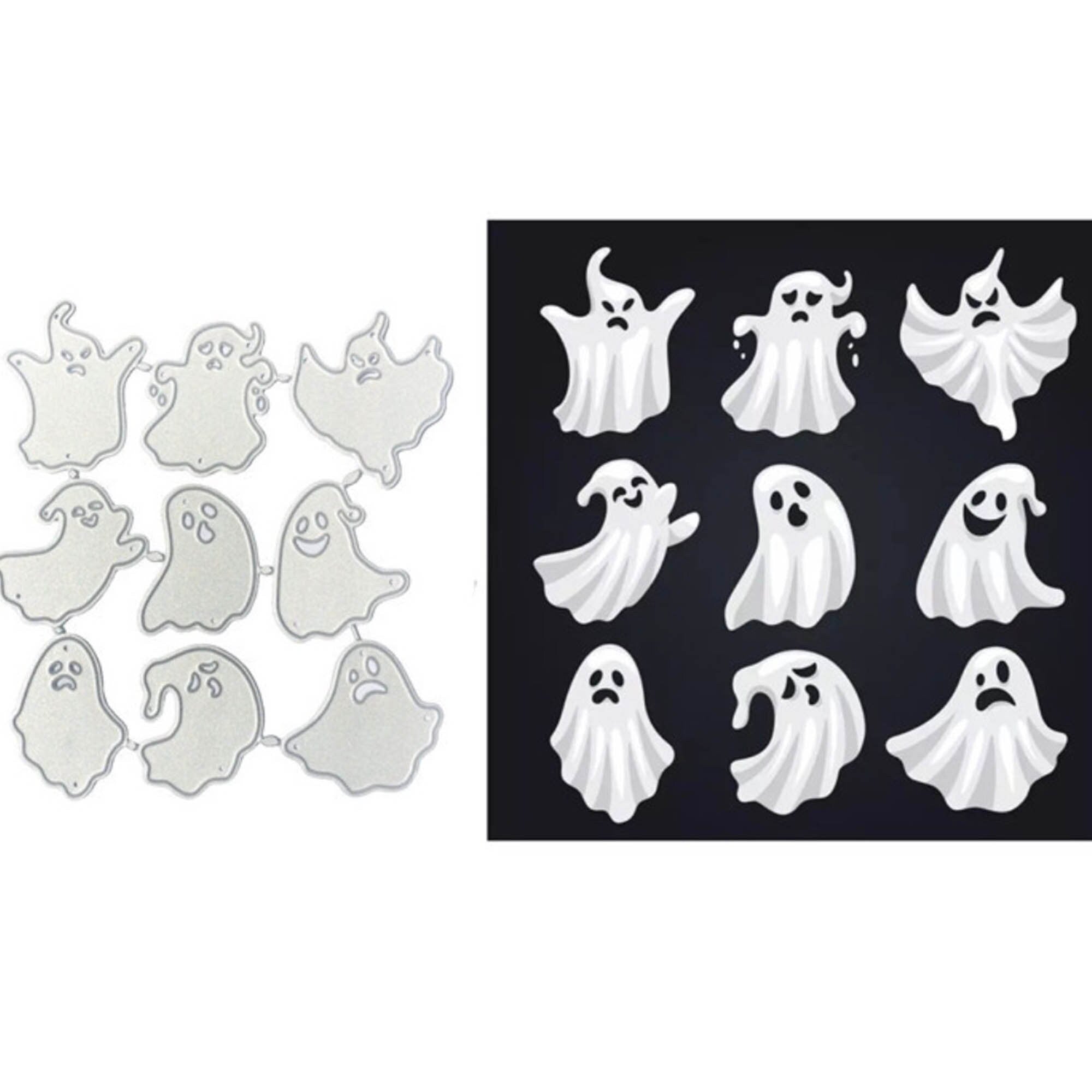 Halloween Ghost Metal Die Cut | Scrapbooking Card Making