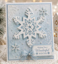 Snowflake Metal Cutting Die for Winter and Holiday Cards