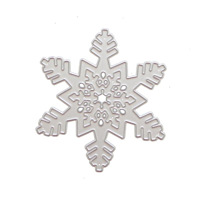 Snowflake Metal Cutting Die for Winter and Holiday Cards