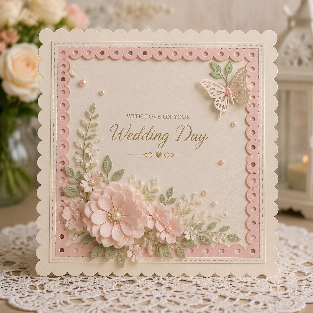 Stitched Wave Border Dies, Metal Cutting Dies for Scrapbook Cards