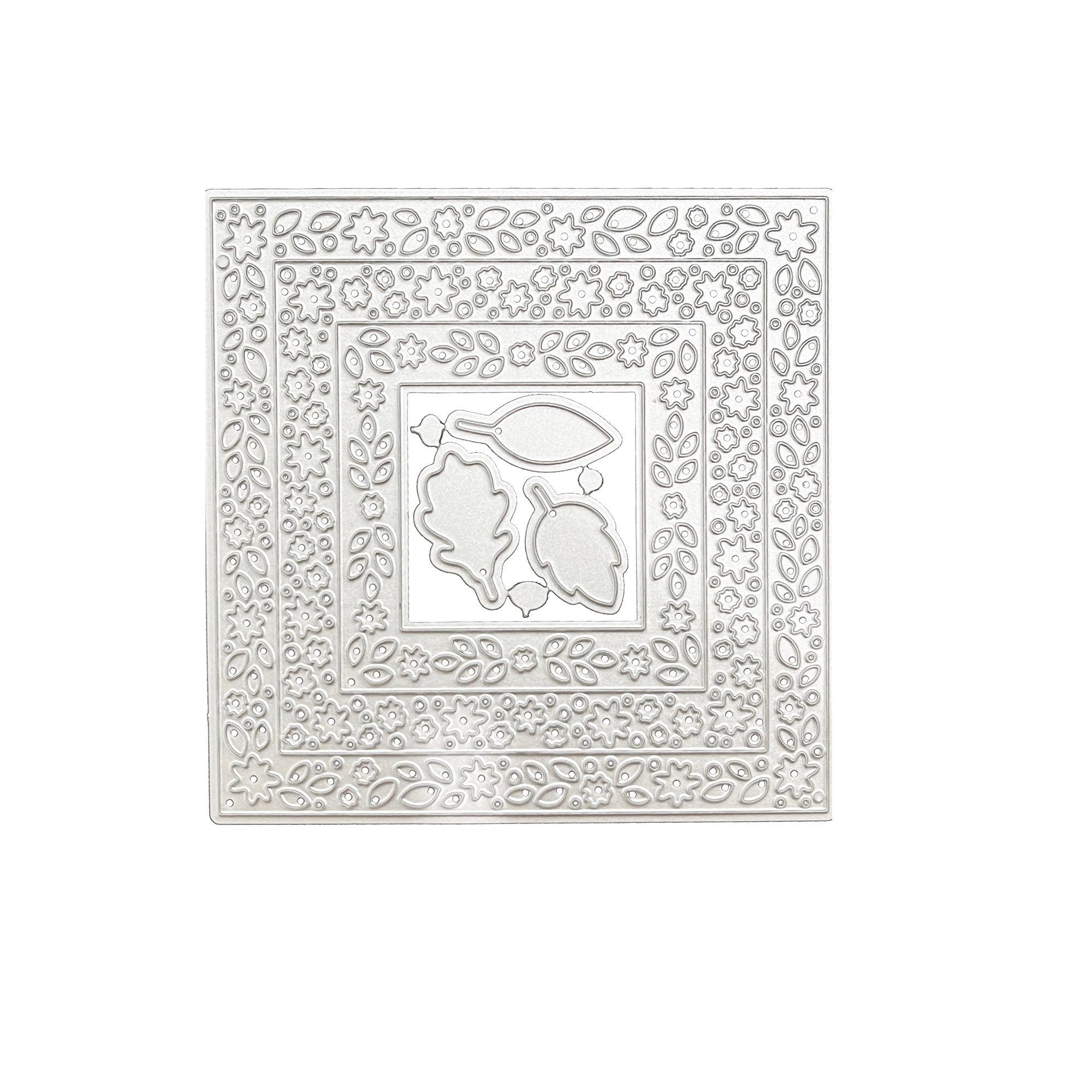 Stitched Wave Border Dies, Metal Cutting Dies for Scrapbook Cards