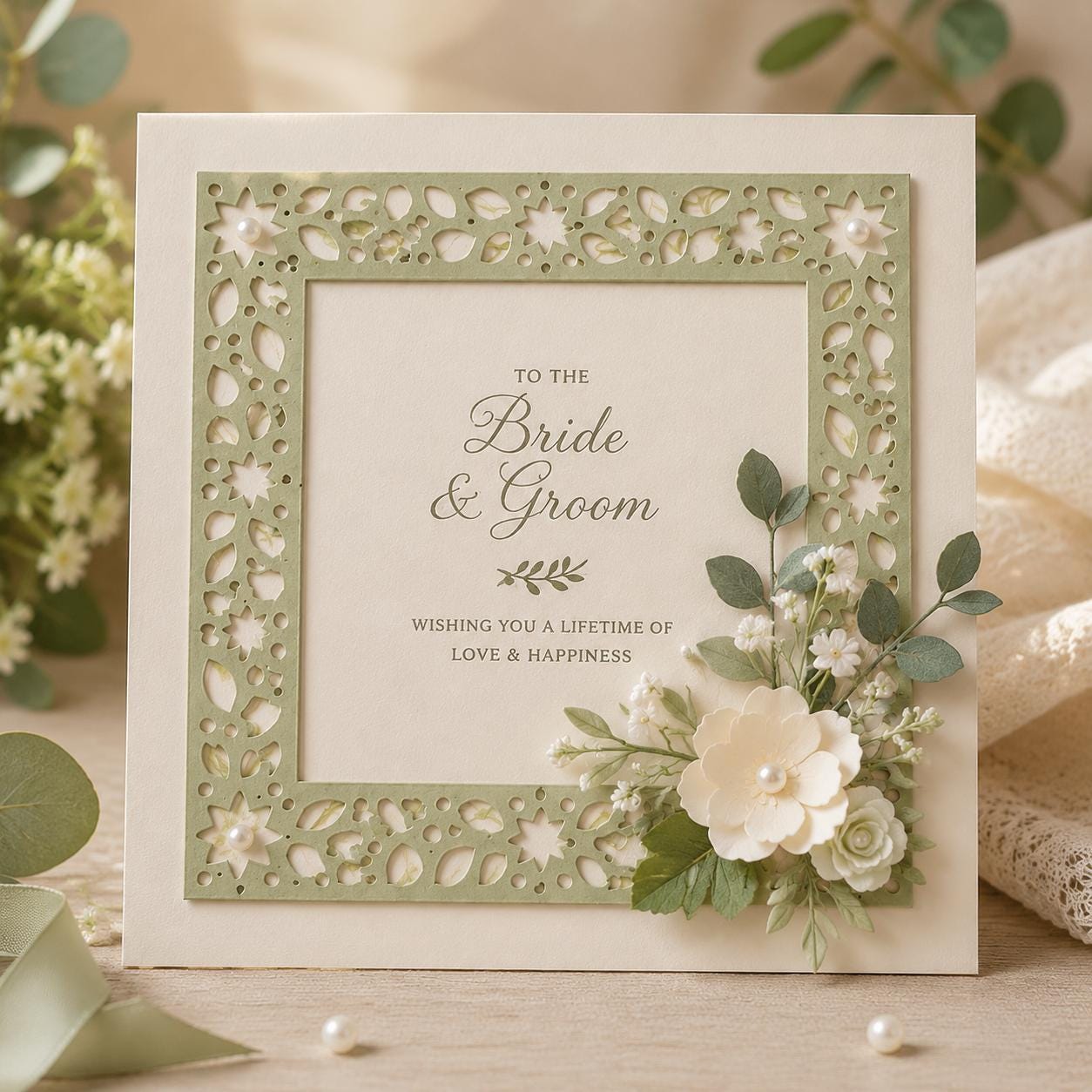 Stitched Wave Border Dies, Metal Cutting Dies for Scrapbook Cards