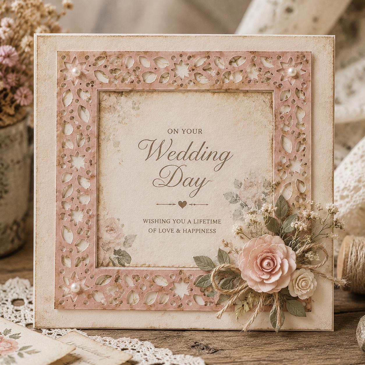 Stitched Wave Border Dies, Metal Cutting Dies for Scrapbook Cards