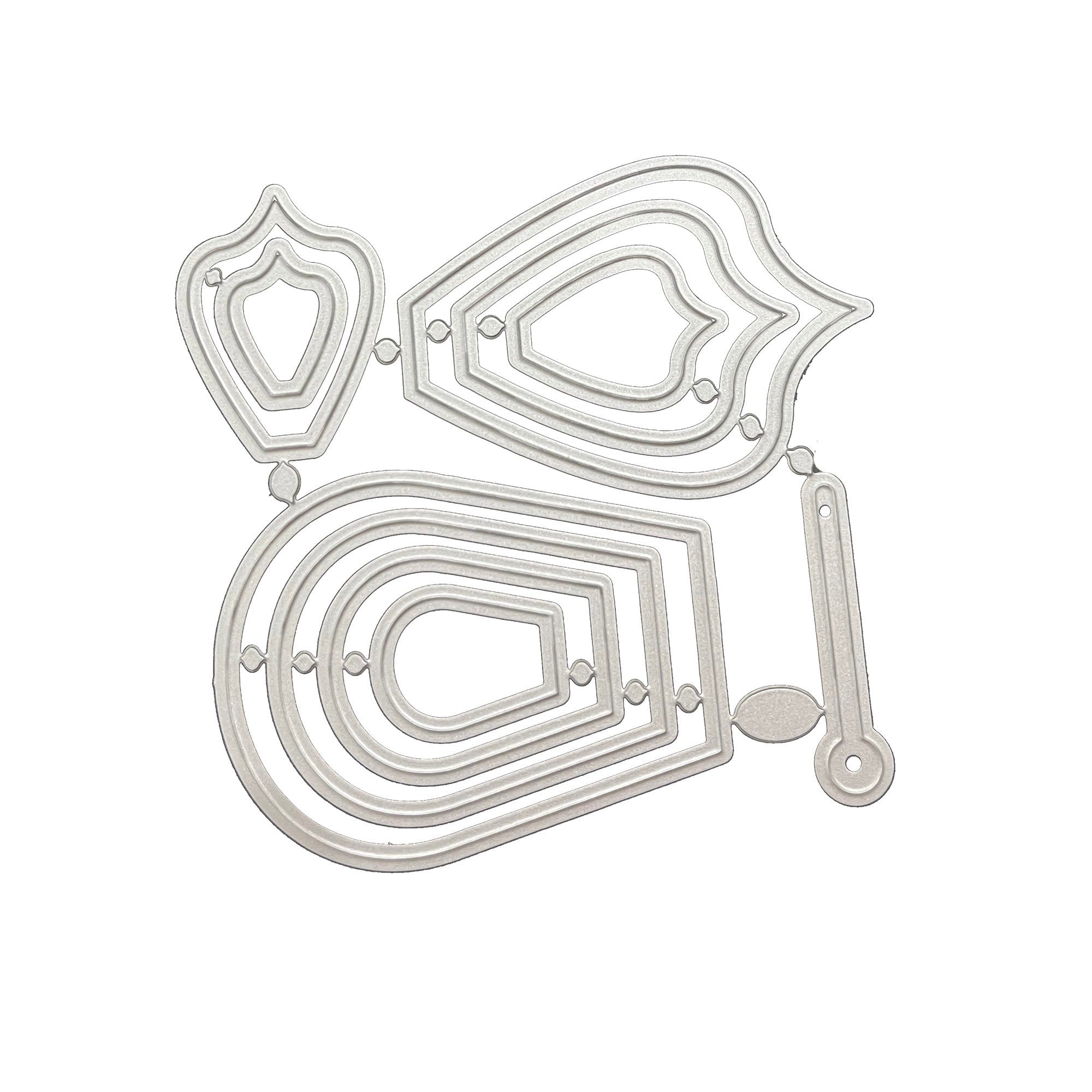 Flower Petals Metal Cutting Dies, DIY Scrapbooking Stencils