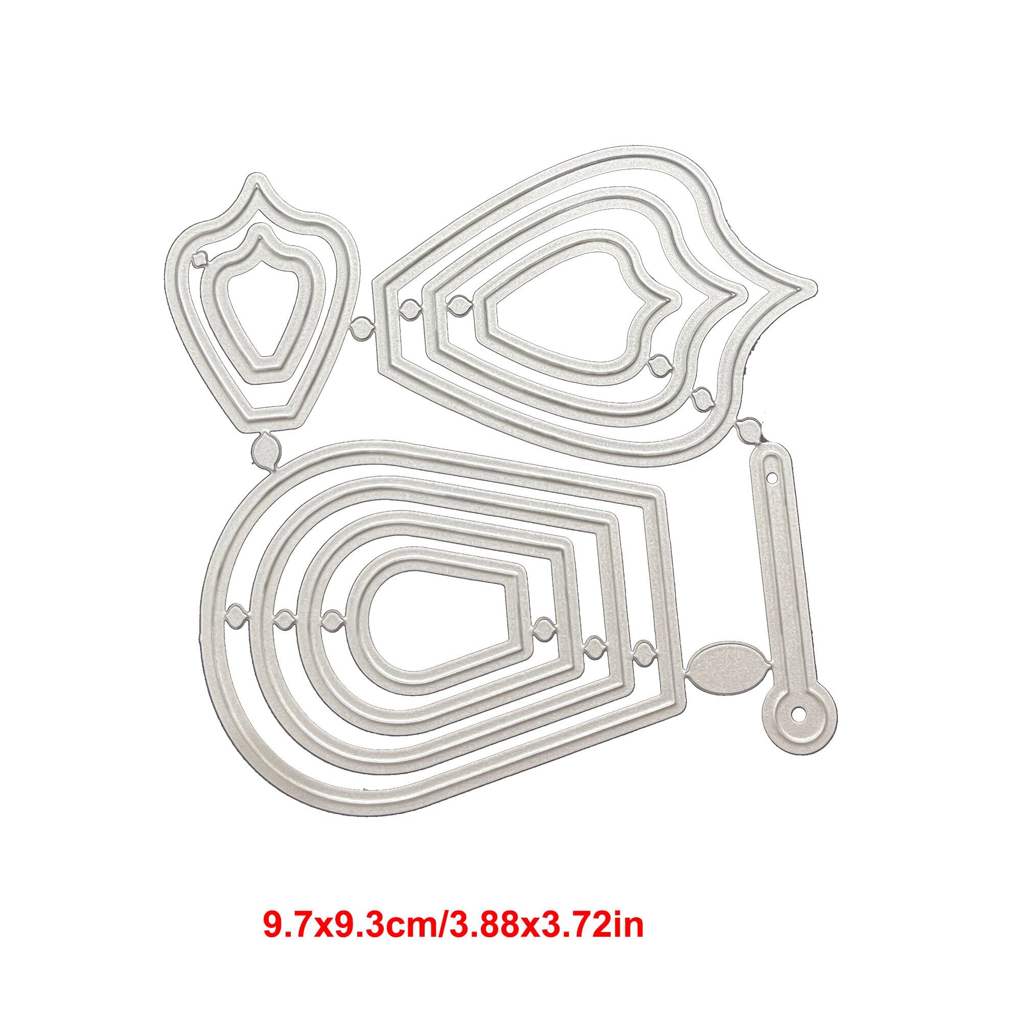 Flower Petals Metal Cutting Dies, DIY Scrapbooking Stencils