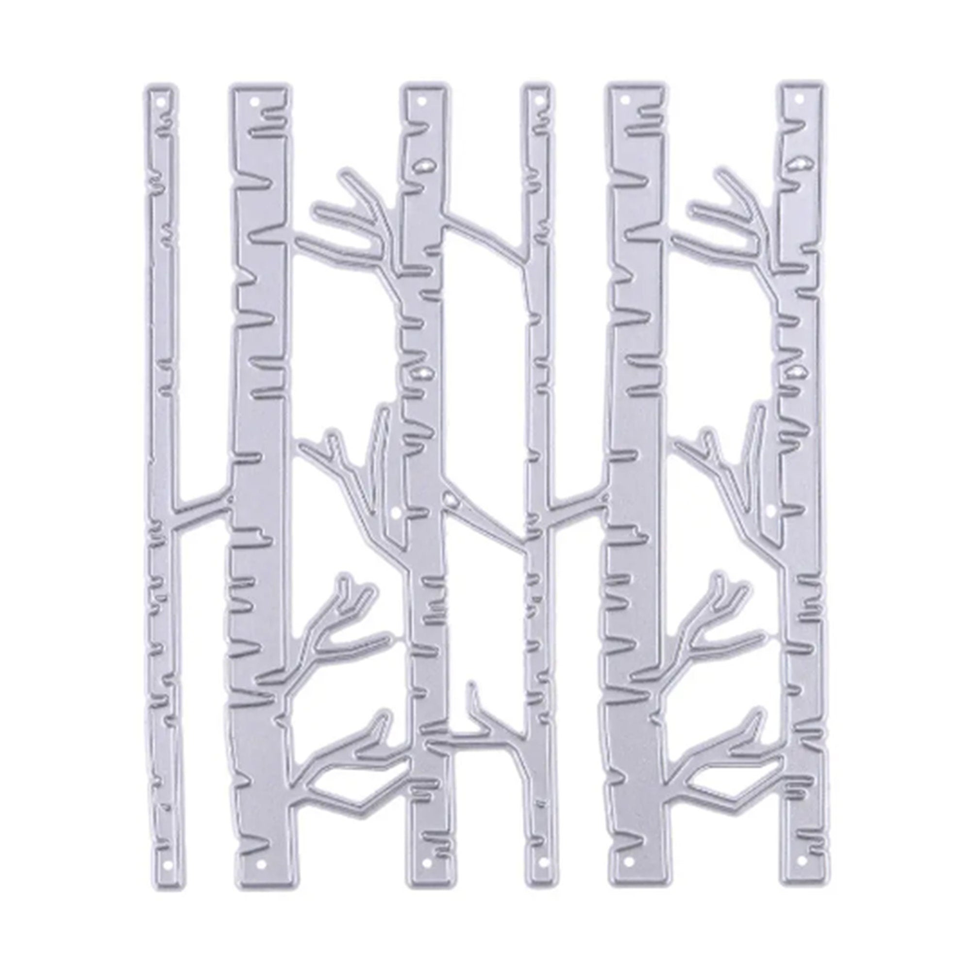 Wood Tree Metal Cutting Die, Background Stencil for Scrapbook Cards