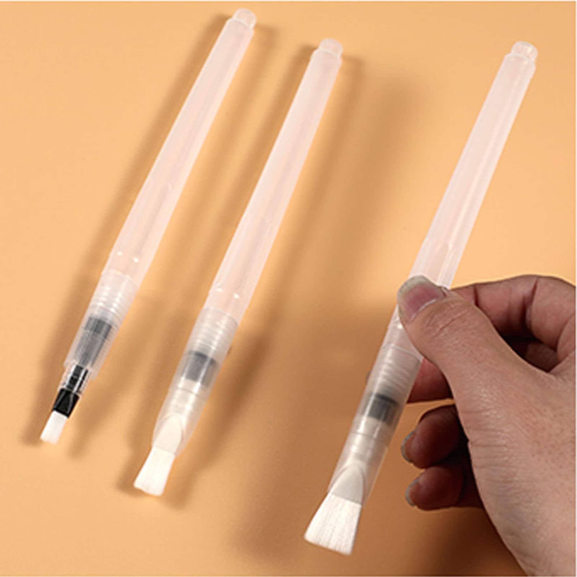 Watercolor Brush Pen Set, Blendable Nylon Tip, 6pcs