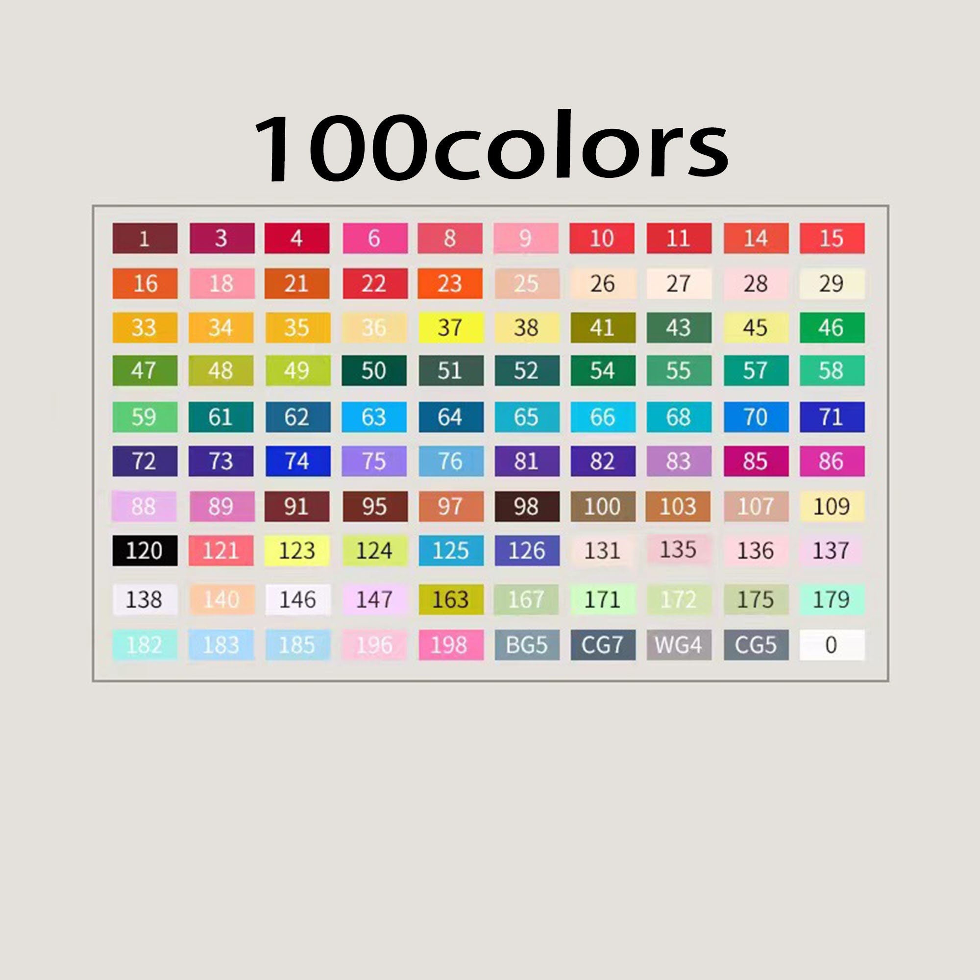 Dual Tip Alcohol Marker Set, Sketching, Drawing, Animation