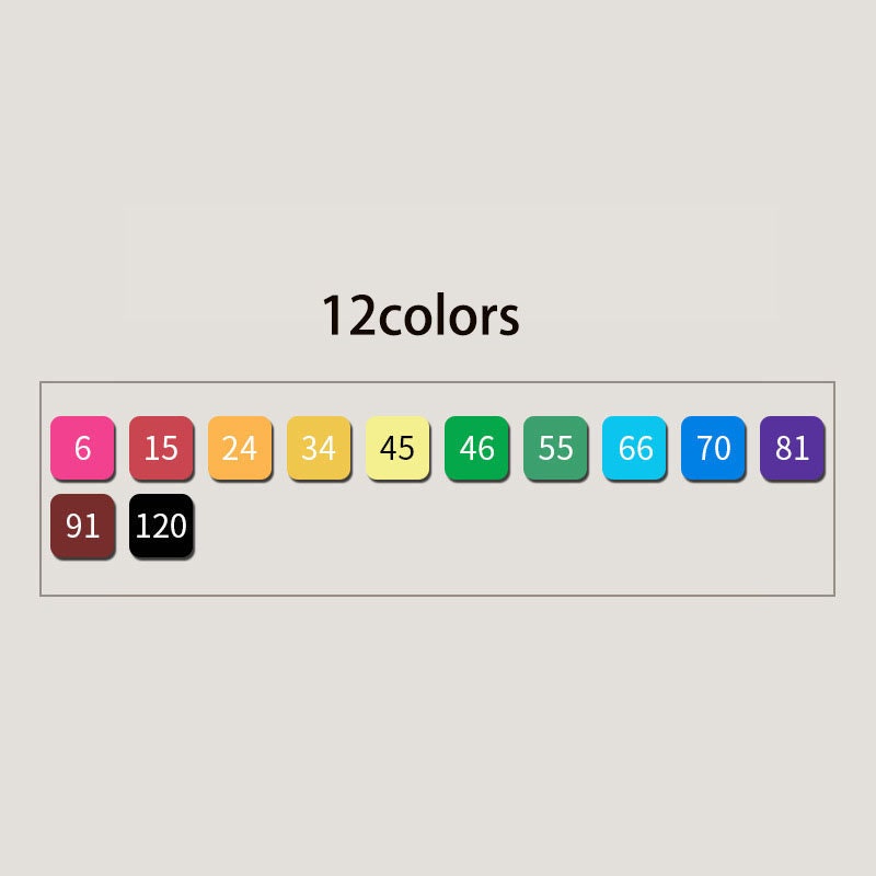 Dual Tip Alcohol Marker Set, Sketching, Drawing, Animation