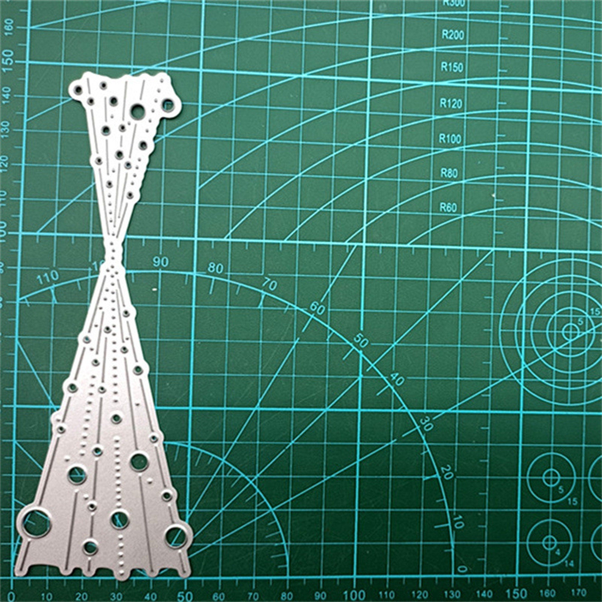 Bubble Spray Metal Cutting Die, Background Stencil for Scrapbook Cards