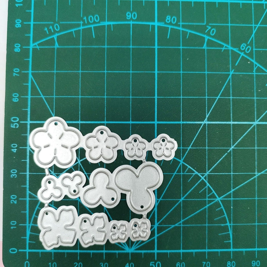 Mini Flower Petals Metal Cutting Die Set - DIY Scrapbooking Stencil