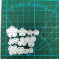 Mini Flower Petals Metal Cutting Die Set - DIY Scrapbooking Stencil