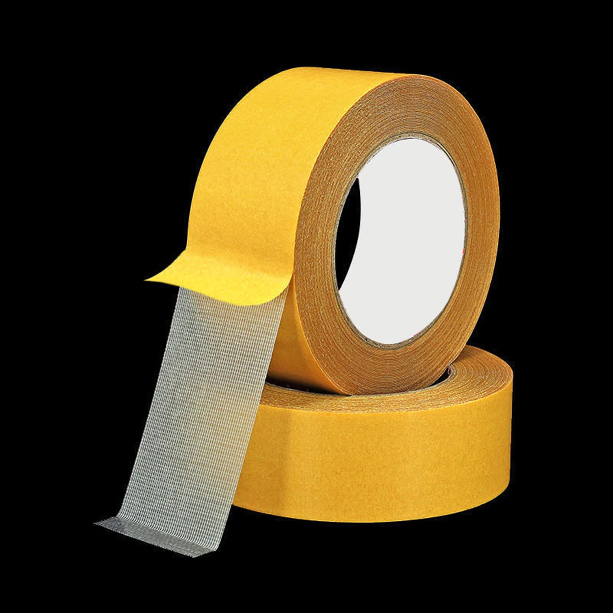 Ultra-Sticky Double-Sided Tape: Transparent, No Residue