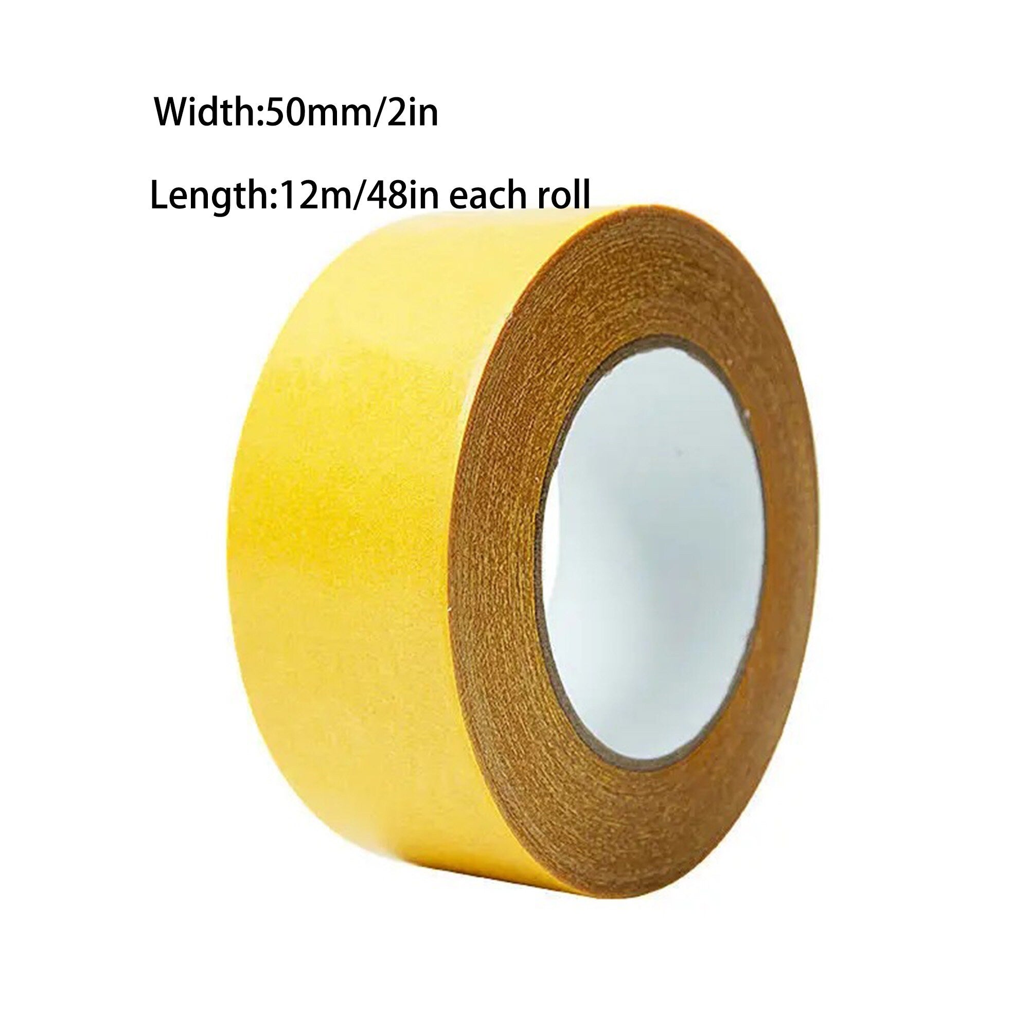 Ultra-Sticky Double-Sided Tape: Transparent, No Residue