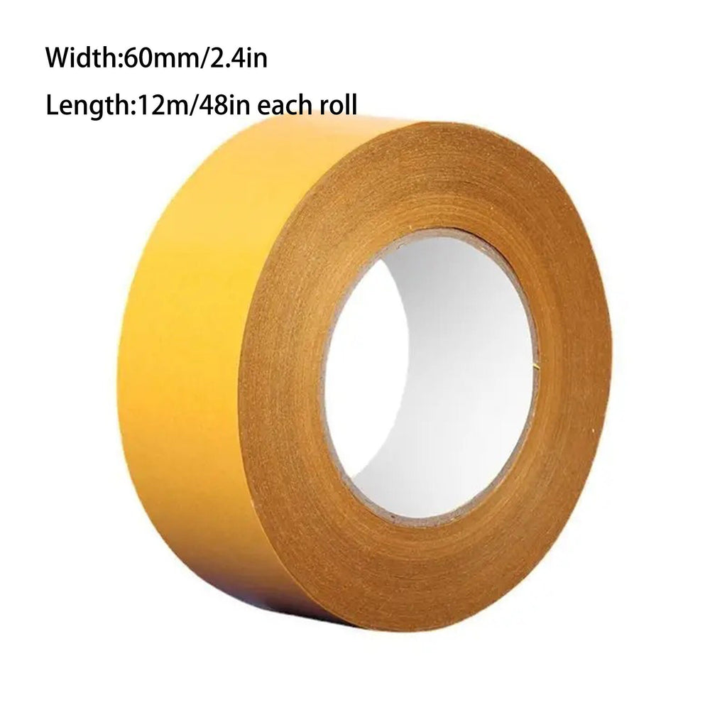 Ultra-Sticky Double-Sided Tape: Transparent, No Residue