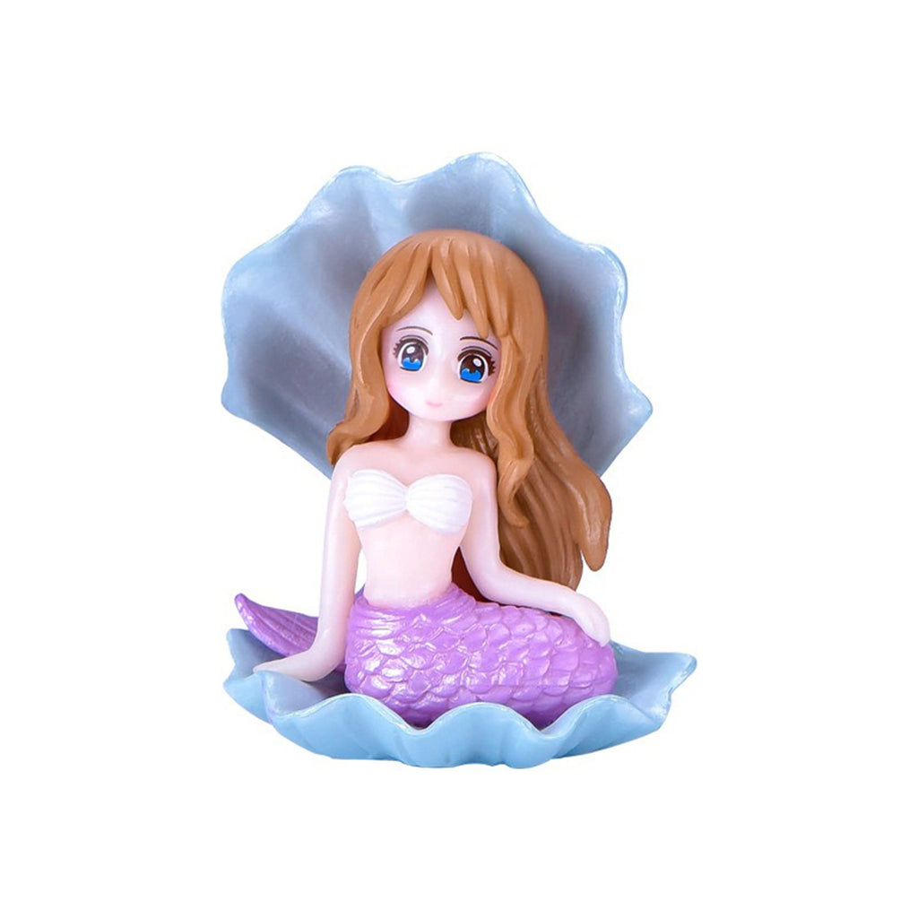 Miniature Mermaid Figurines Set, Fairy Garden Decorations, Craft Accents
