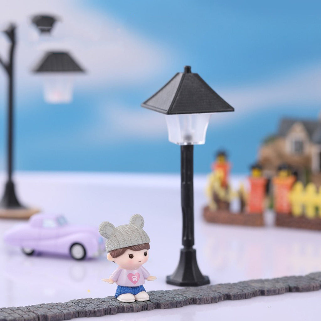 Miniature Street Lights for Fairy Gardens and Model Scenes