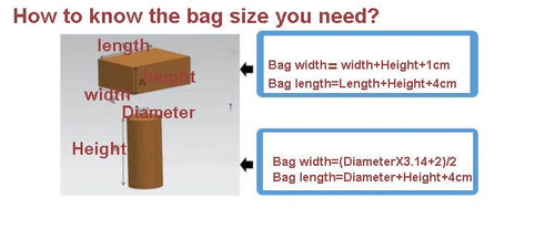 100 PVC Shrink Wrap Bags, Clear Heat Seal Bags for Small Packaging