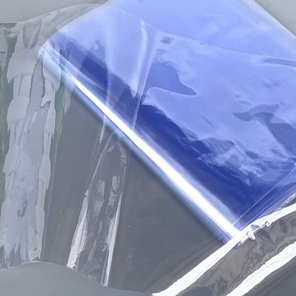 100 PVC Shrink Wrap Bags, Clear Heat Seal Bags for Small Packaging