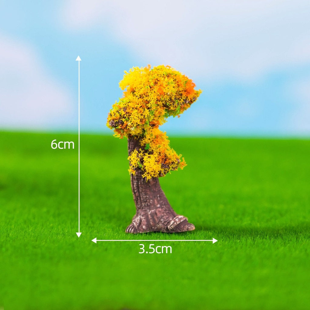 Miniature Artificial Trees for Fairy Gardens and Model Scenes