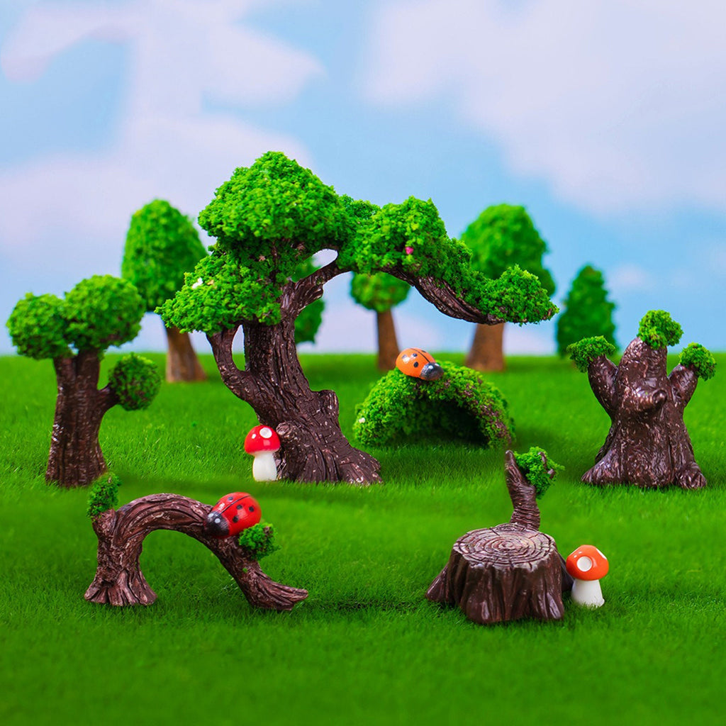 Miniature Artificial Trees for Fairy Gardens and Model Scenes