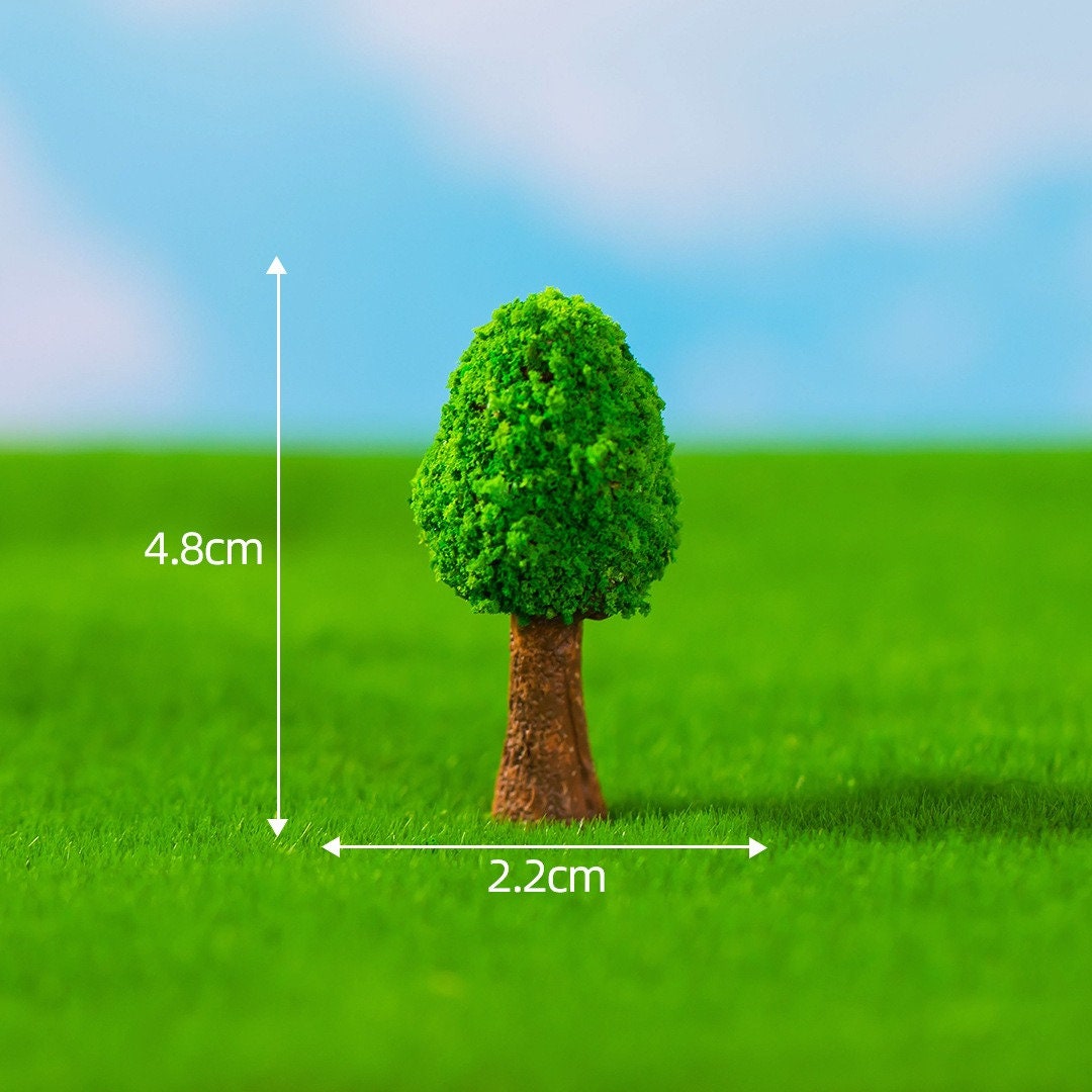 Miniature Artificial Trees for Fairy Gardens and Model Scenes