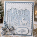 Dandelion Reindeer Embossing Folder, Card Making Tool, 105x148mm
