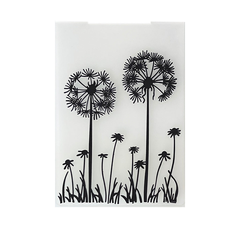 Dandelion Reindeer Embossing Folder, Card Making Tool, 105x148mm