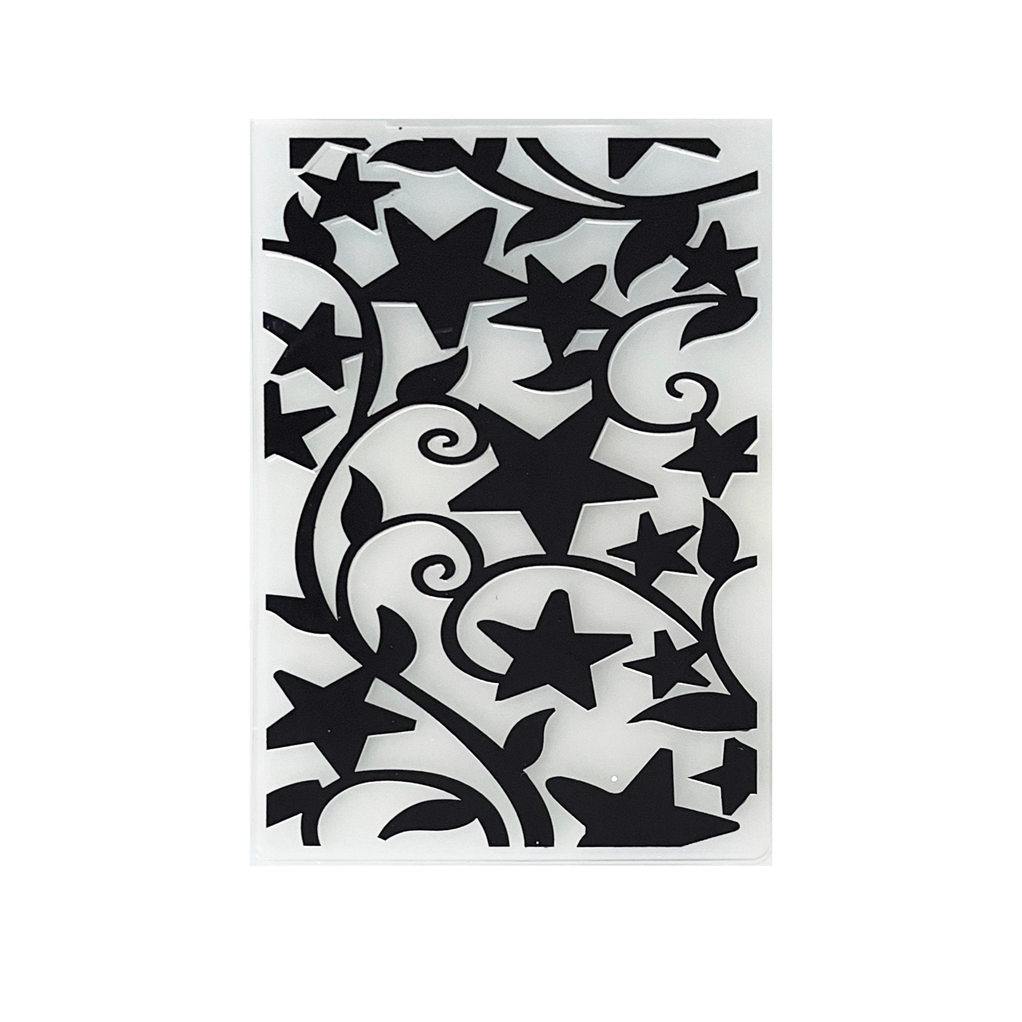 Star & Butterfly Embossing Folder, Card Making (105x148mm)