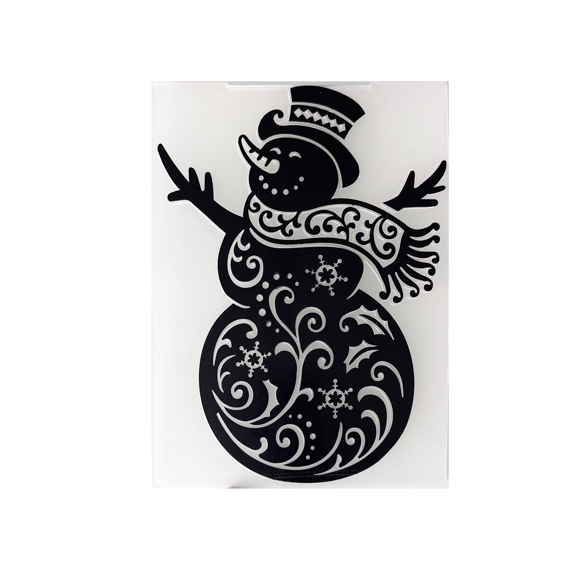 Christmas Embossing Folder, Card Making Stencil (105x148mm)