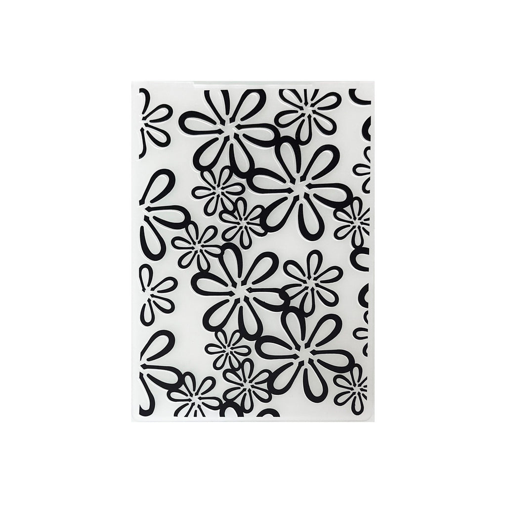 Flower & Bottle Embossing Folder, Card Making, 105x148mm