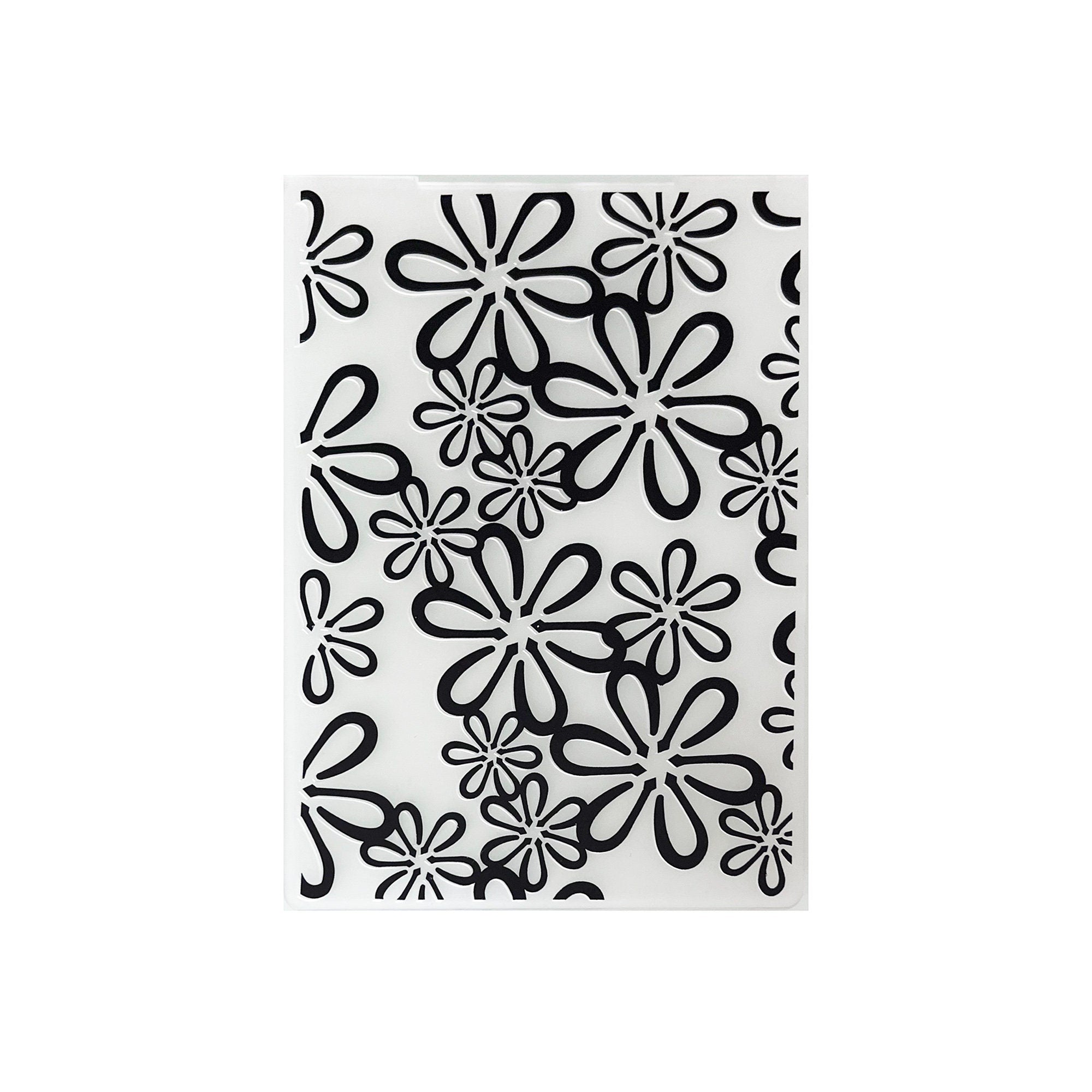 Flower & Bottle Embossing Folder, Card Making, 105x148mm