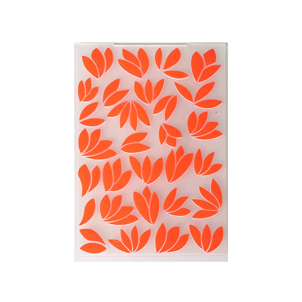 Flower Petal Embossing Folder, Card Making Texture Tool for Paper Crafts (105x148mm)