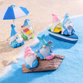 Mini Beach Gnomes Set, Fairy Garden Decor and DIY Landscape Props