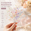 Crystal Bead Branch, Acrylic Flower Twigs for Wedding Centerpiece Decor