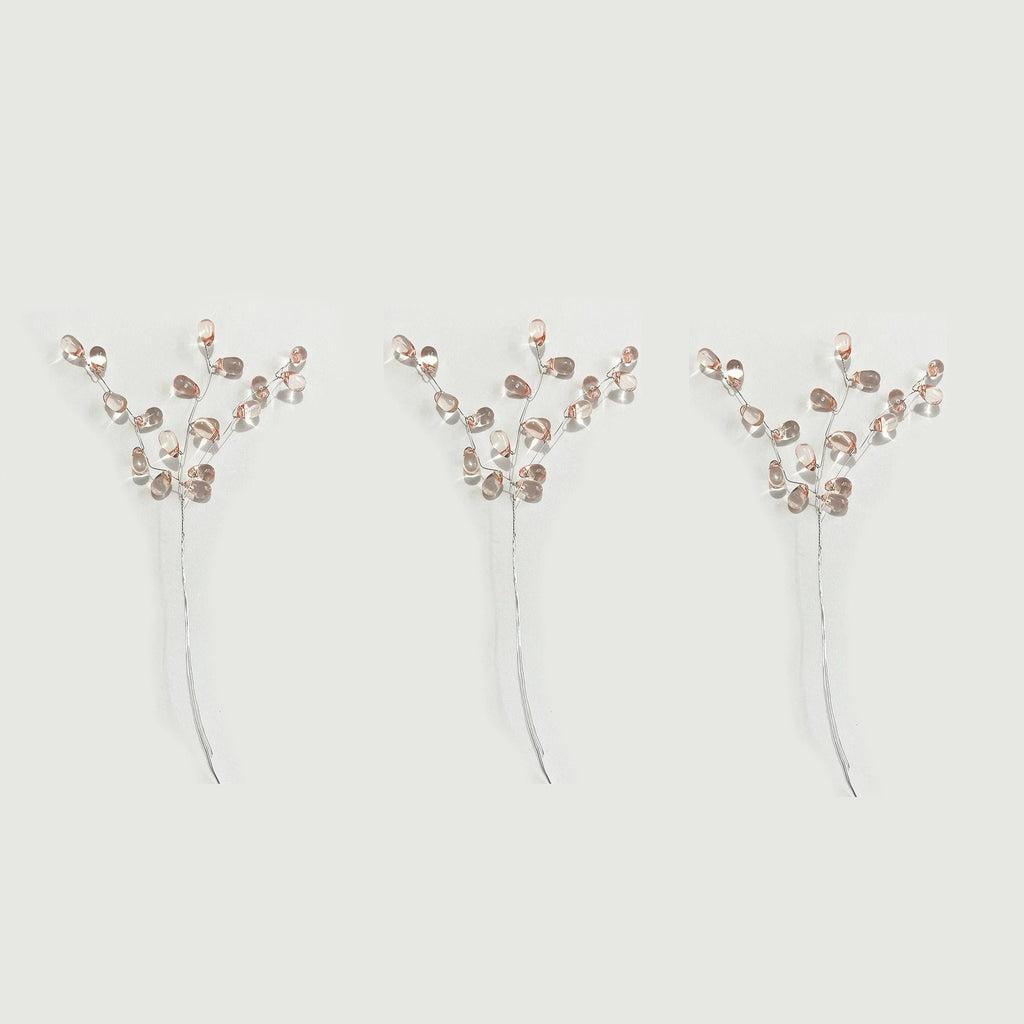 Crystal Bead Branch, Acrylic Flower Twigs for Wedding Centerpiece Decor