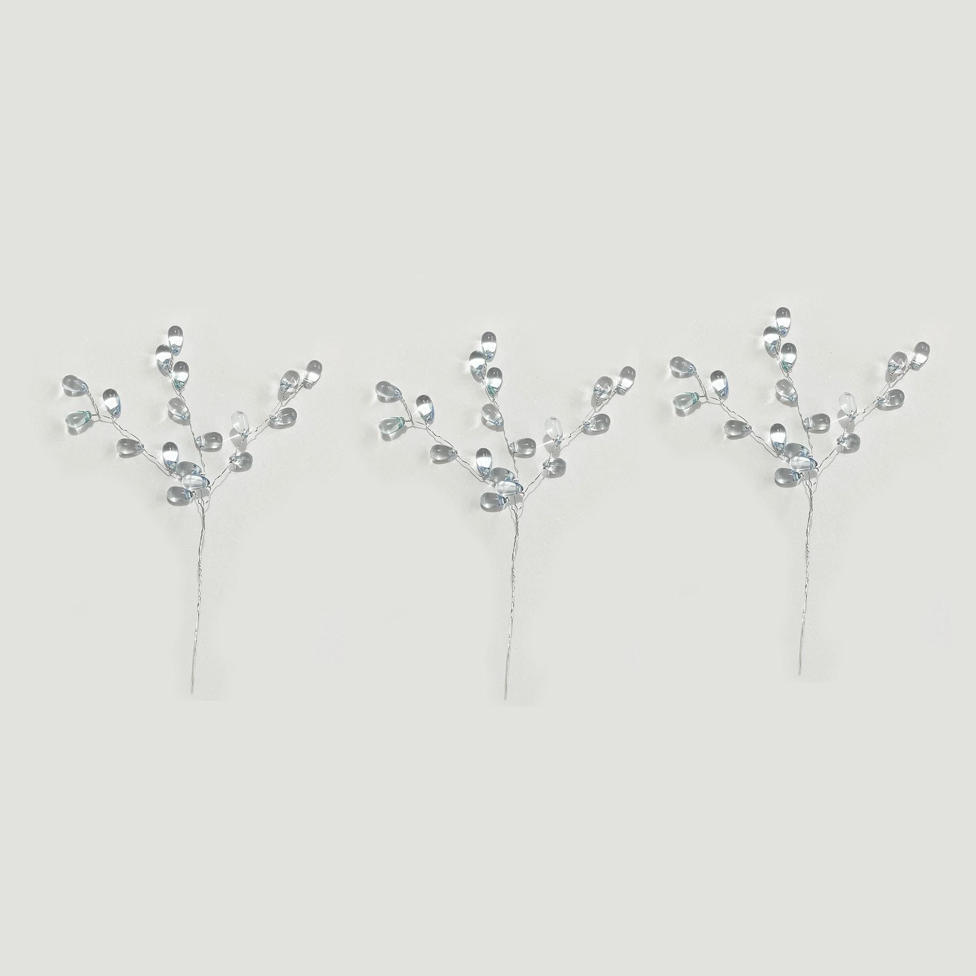 Crystal Bead Branch, Acrylic Flower Twigs for Wedding Centerpiece Decor