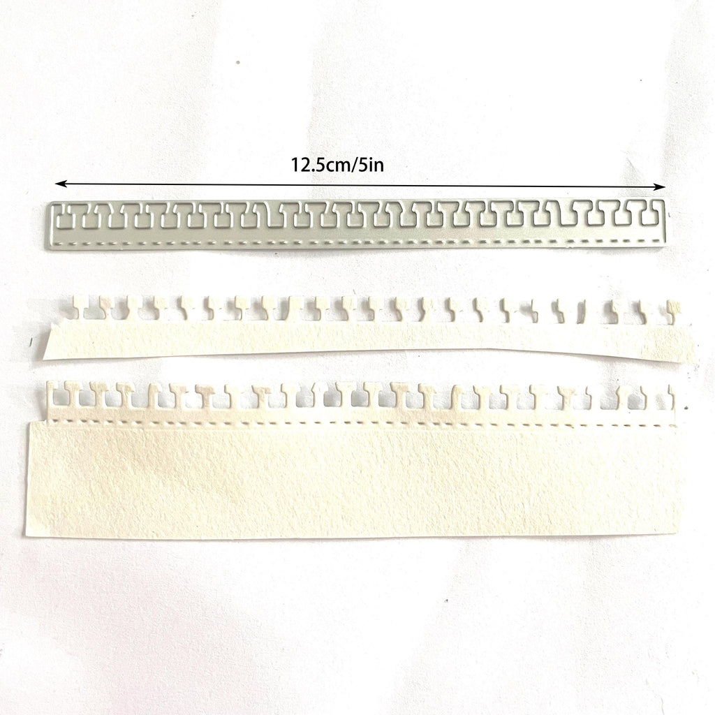 Decorative Edge Border Metal Cutting Dies | 2 Border Die Cuts for Card Making Scrapbooking