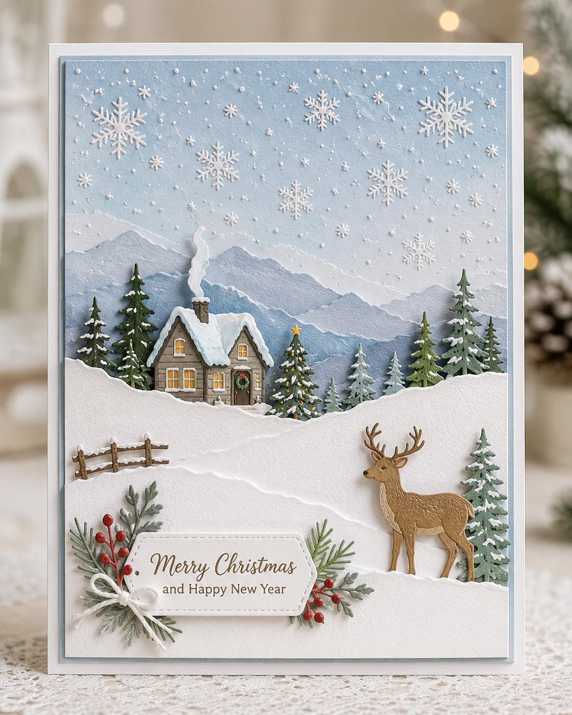 Decorative Edge Border Metal Cutting Dies | 2 Border Die Cuts for Card Making Scrapbooking