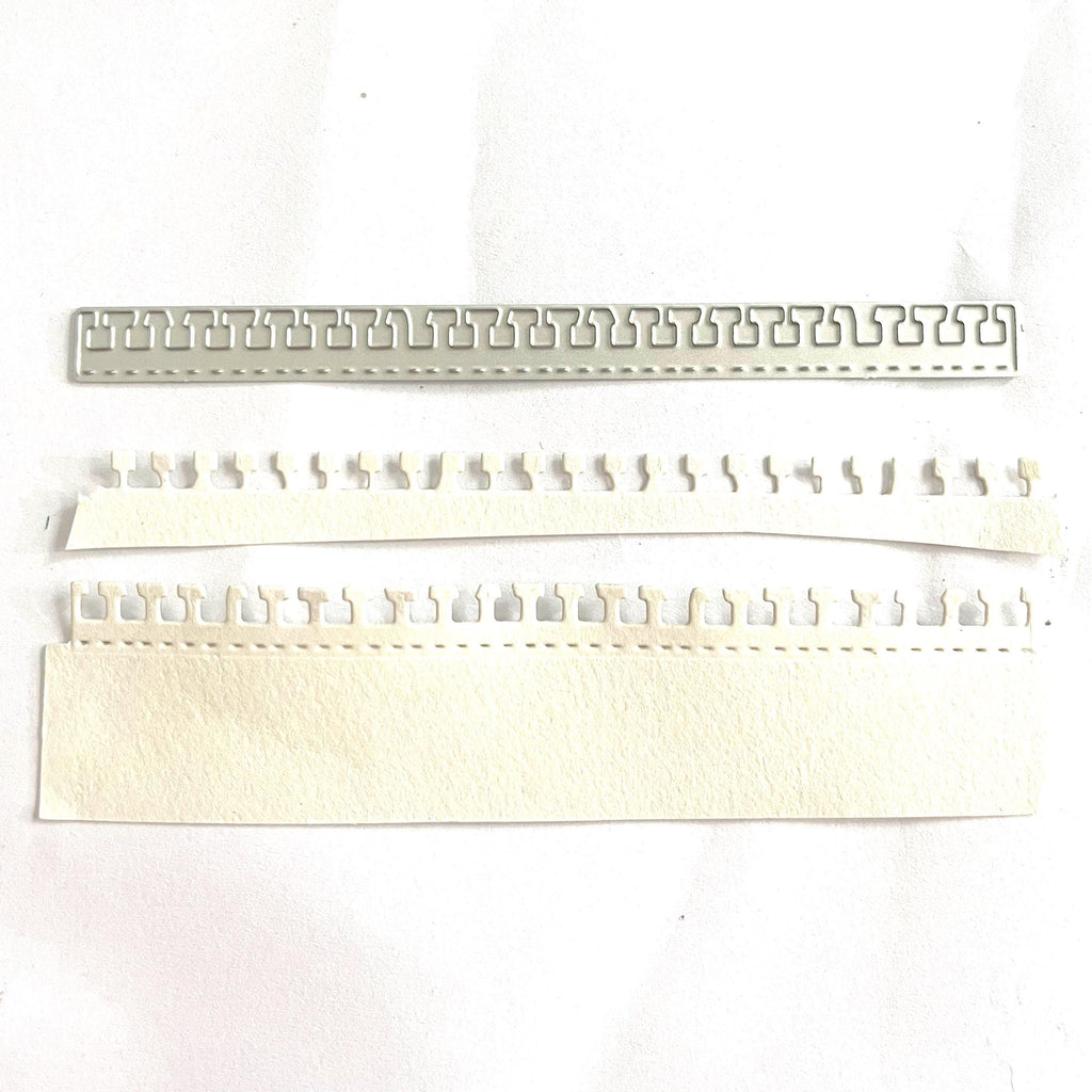 Decorative Edge Border Metal Cutting Dies | 2 Border Die Cuts for Card Making Scrapbooking