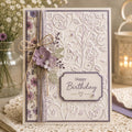 Floral Vine Embossing Folder for Crafts and Card making