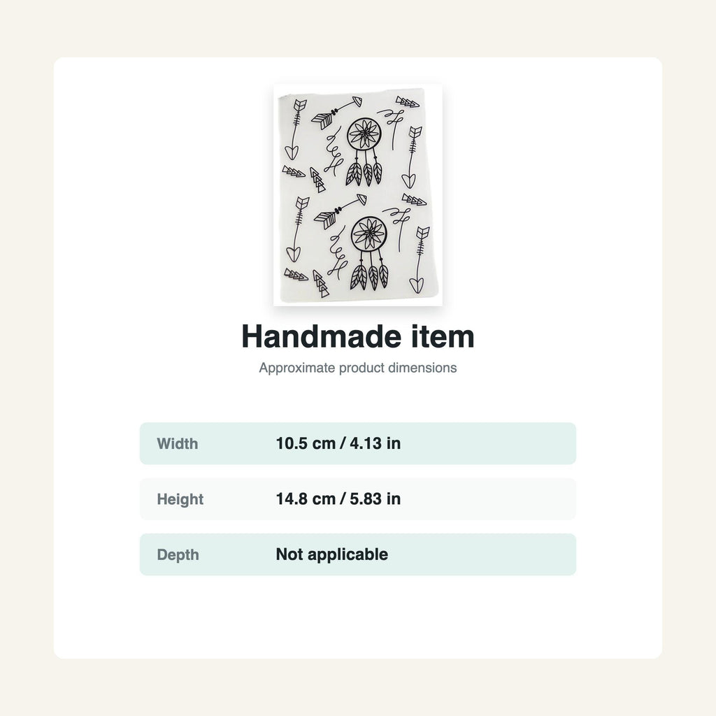 Dream Catcher Embossing Folder for Card making & Scrapbooking