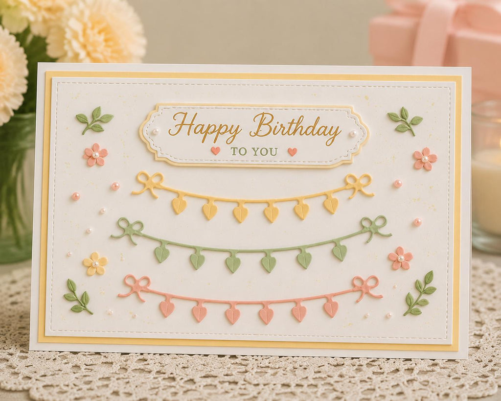 Mini Border Die Cut Metal Lace Edge for Card Making and Scrapbooking