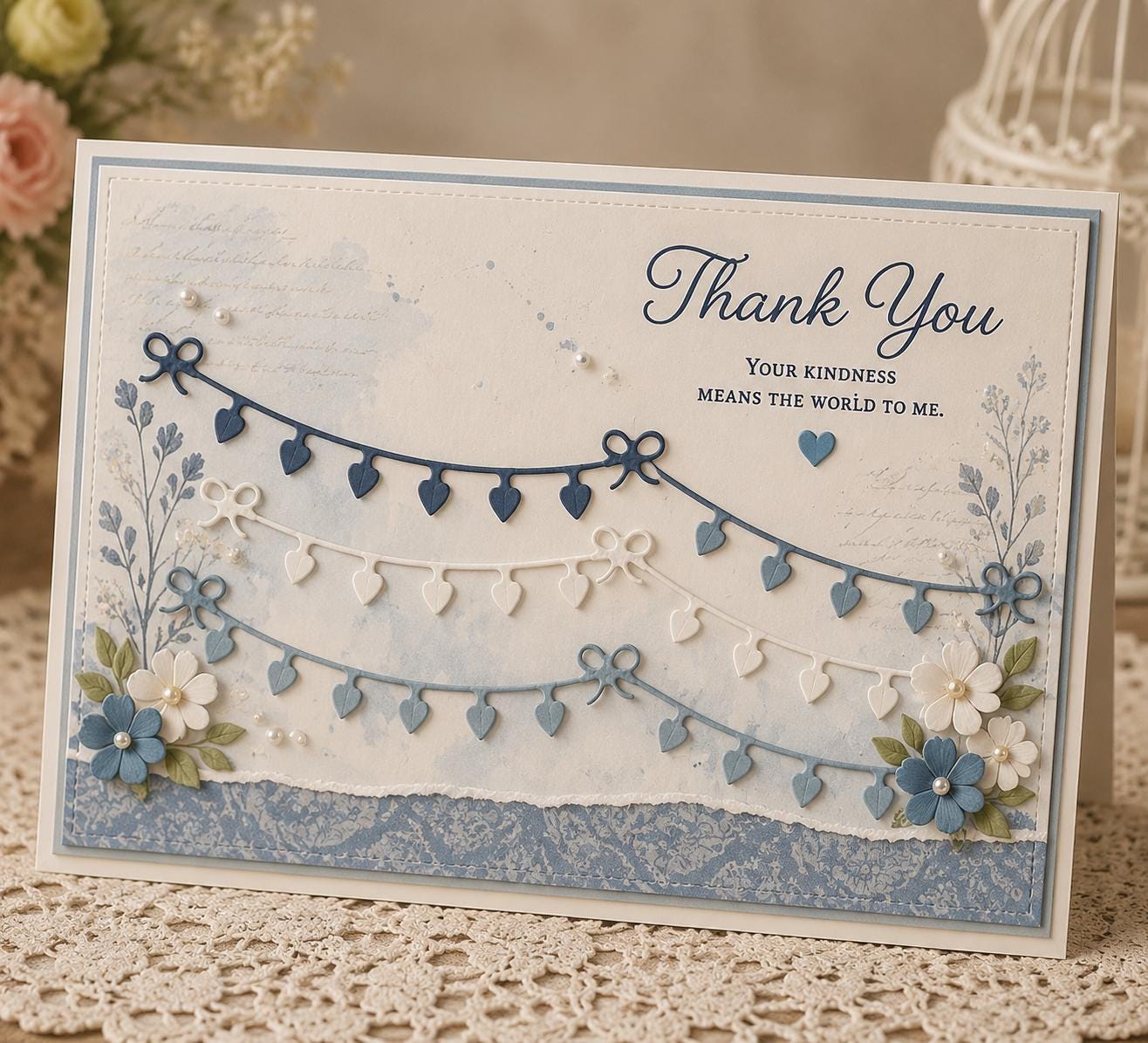Mini Border Die Cut Metal Lace Edge for Card Making and Scrapbooking