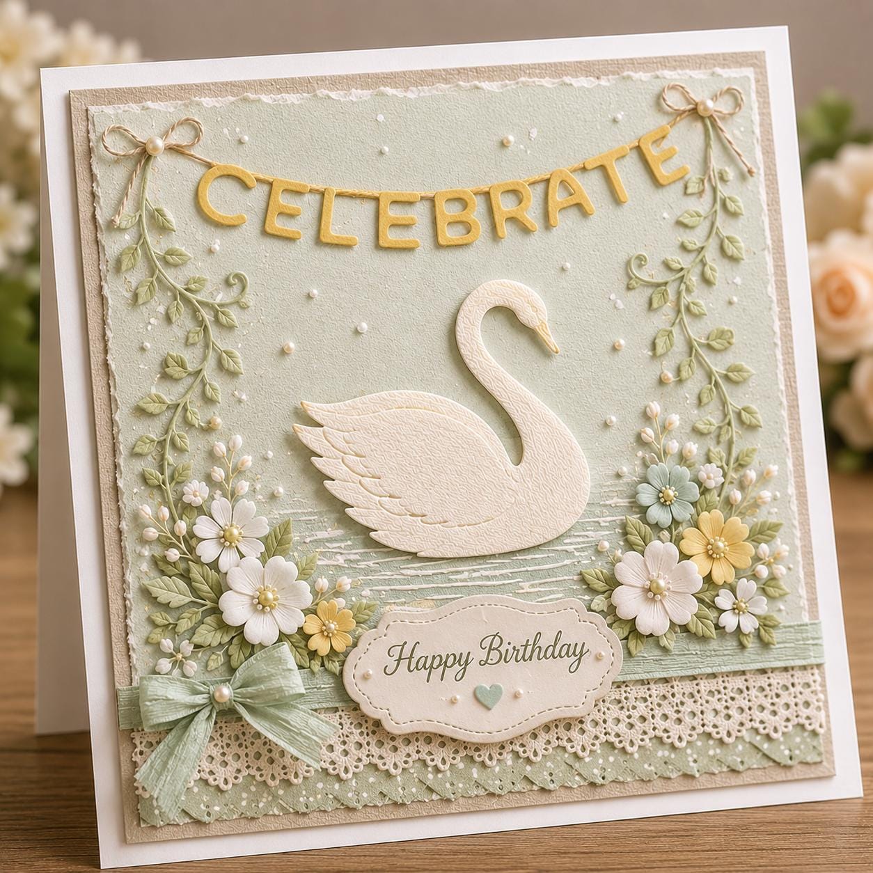 Celebrate Word Cutting Dies for Card Making and Scrapbooking Crafts