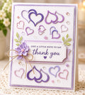 Heart Embossing Folder, Card Making Texture Tool for Scrapbooking, 105x148mm