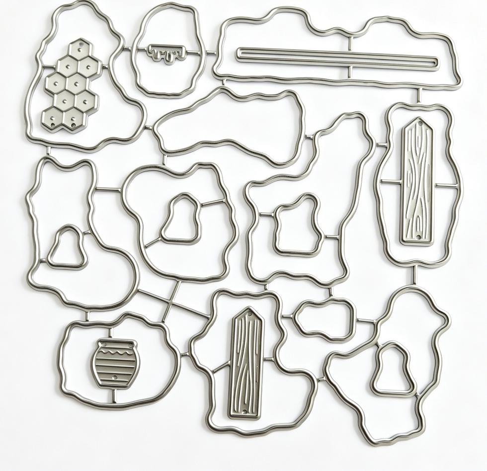Woodland Animals Stamp & Die Set | Hedgehog, Bunny, Fox, Bear Card Making Supplies