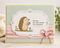Decorative Frame Clear Stamp Set & Nesting Dies | Sentiment Stamps Friendship | Encouragement Card Making Supplies